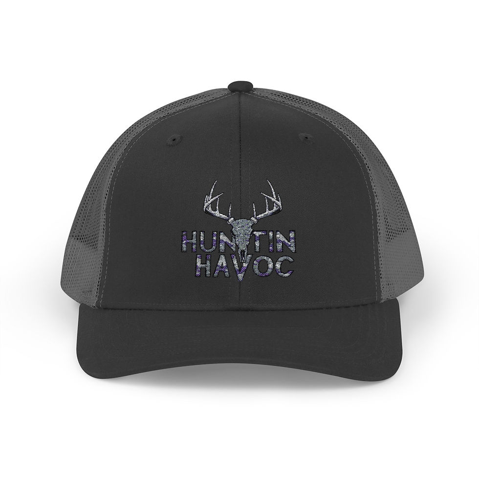 Thumbnail: Hunting Havoc Snapback Trucker Cap - Stylish Outdoor Gear for Hunters