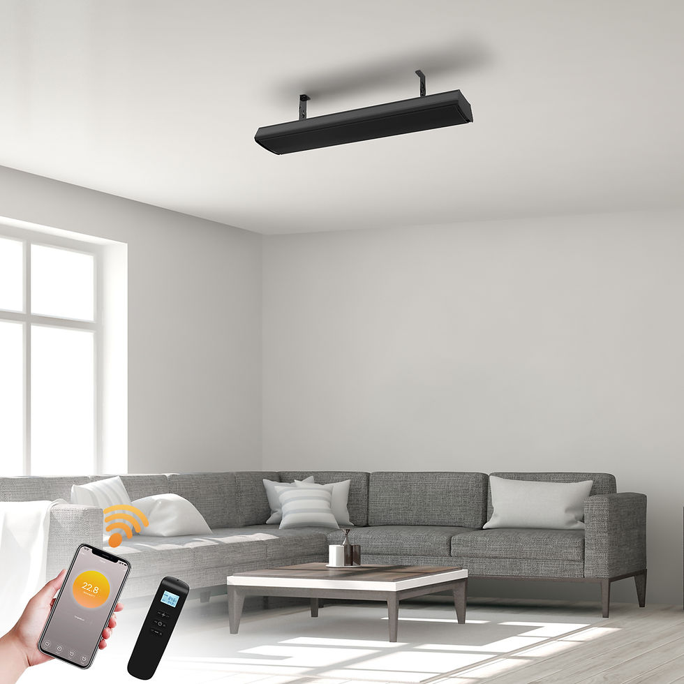 Thumbnail: Ultra Infrared 1500W w/Thermostat, Smartphone Wi-Fi, & Remote Control