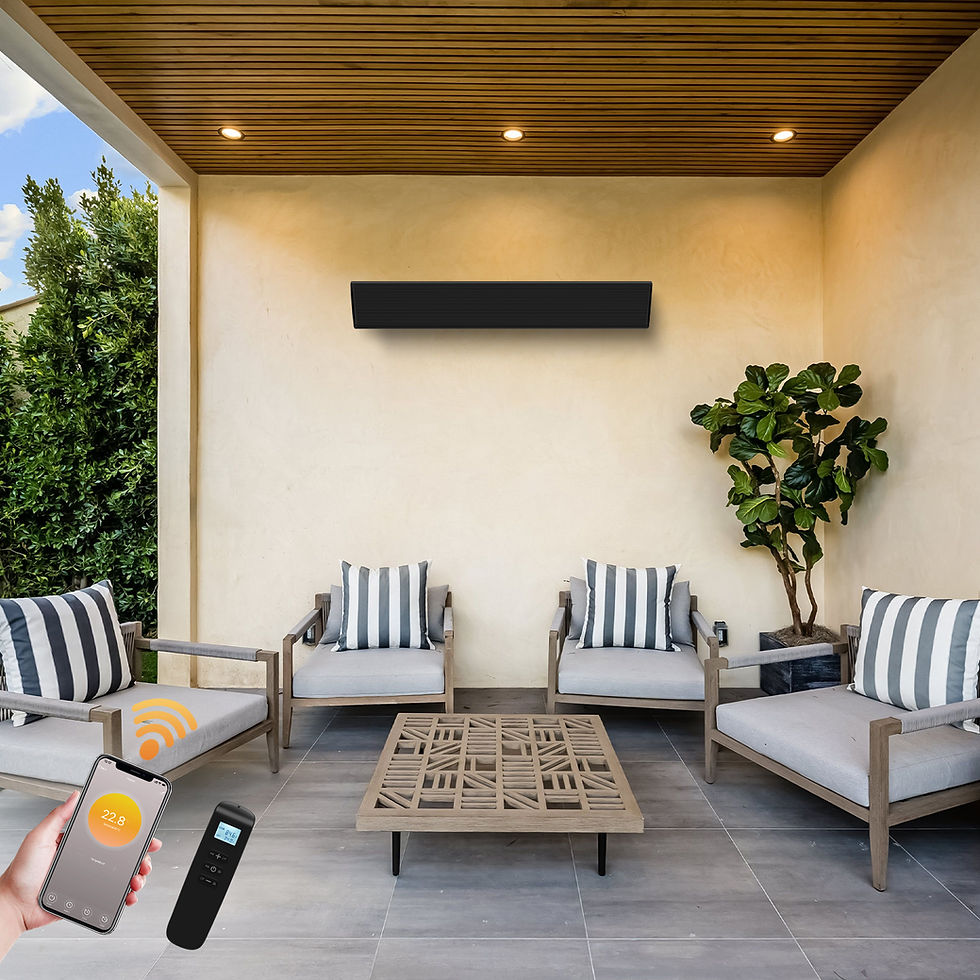 Thumbnail: Ultra Infrared 2400W w/Thermostat, Smartphone Wi-Fi, & Remote Control