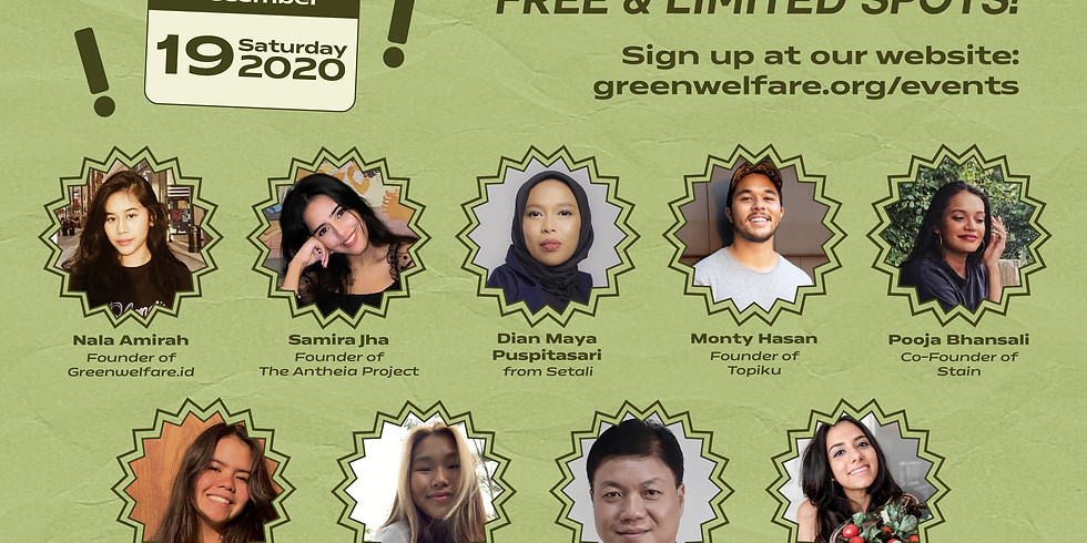 Webinar: A Sustainable Lifestyle In Indonesia