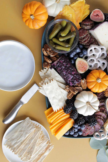 City Chic Design Firm Fall Food Spread Inspiration 