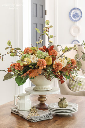 City Chic Design Firm Fall Floral Arrangement Inspiration 