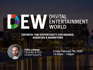 Felix will be speaking at the DEW 2020