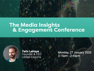 Join Felix at The Media Insights & Engagement Conference
