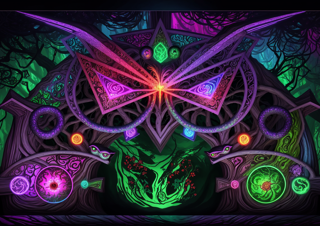 Projection Mapping - Forestmoon Gathering