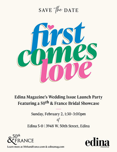 First Comes Love Advertisement for 50th and France