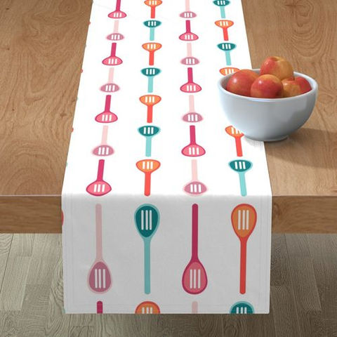 Slotted Spoon Table Runner