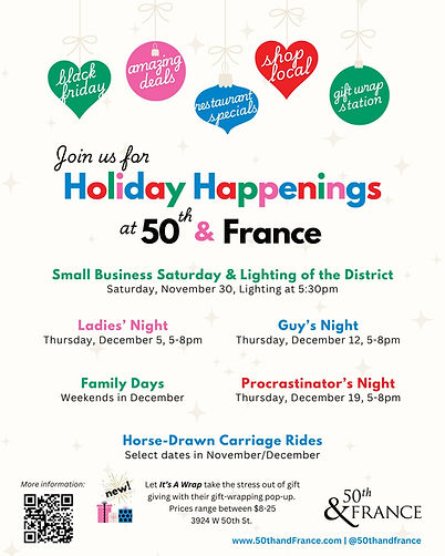 Holiday Happenings Signicade