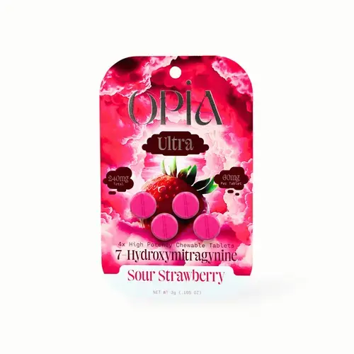 Thumbnail: Opia Ultra 60mg Chewable Tablets (10x4ct)