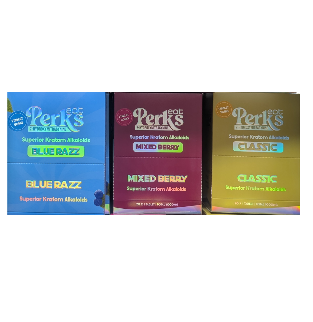 Eat Perks 7-Hydroxy Alkaloids (20x50mg)