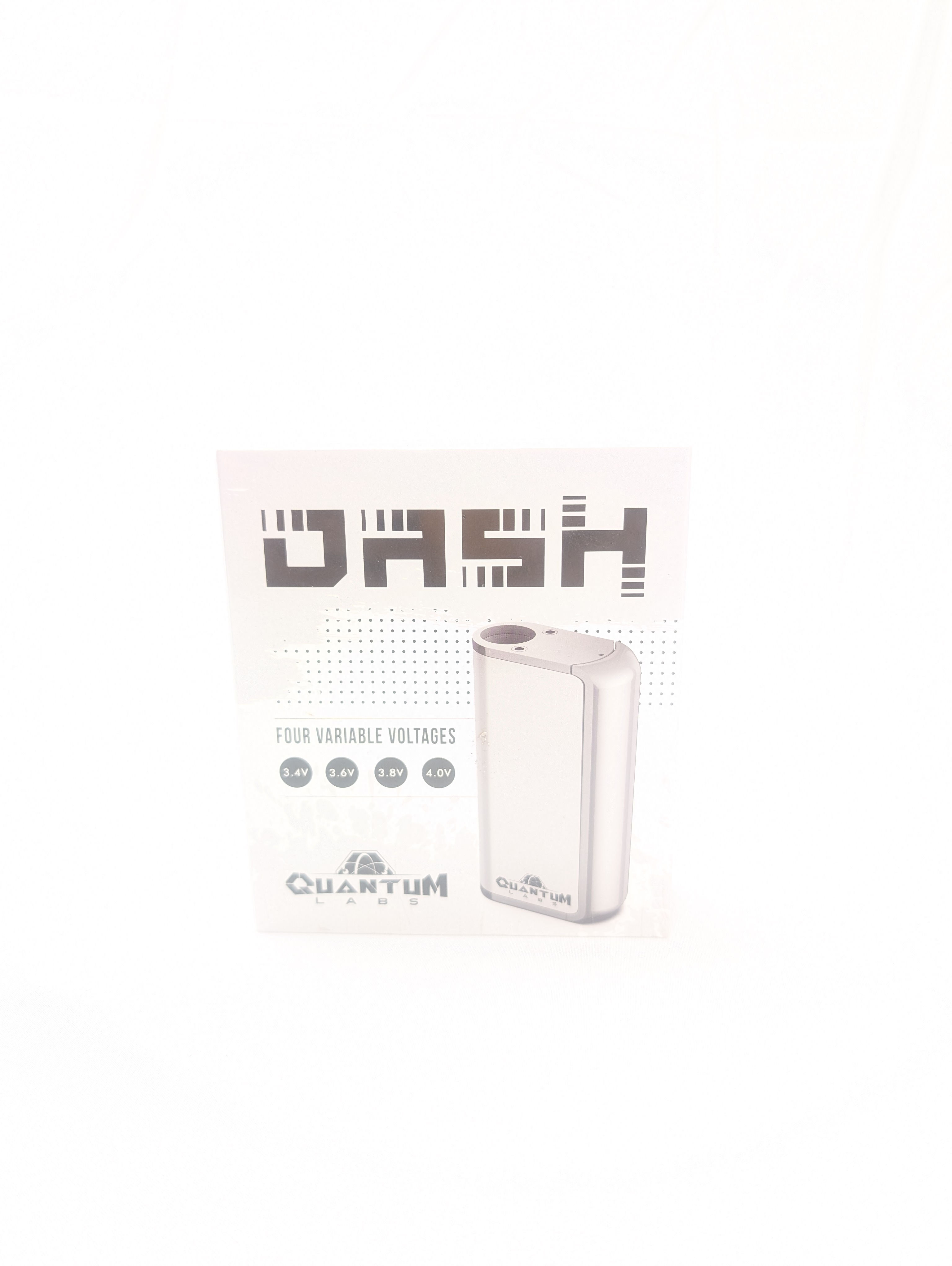 Quantum Labs - Dash 1000MAH Box Mod White (2pk)