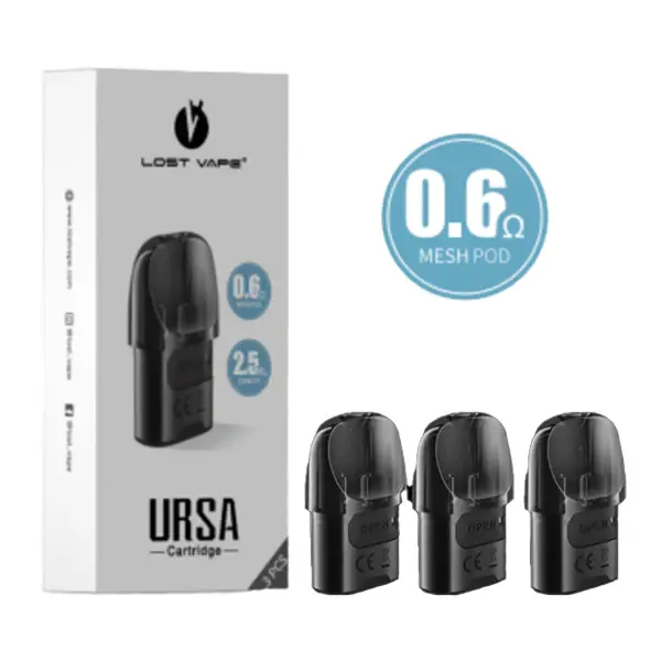 Lost Vape Ursa - Nano Pod Cartridge 0.6ohm 3pcs