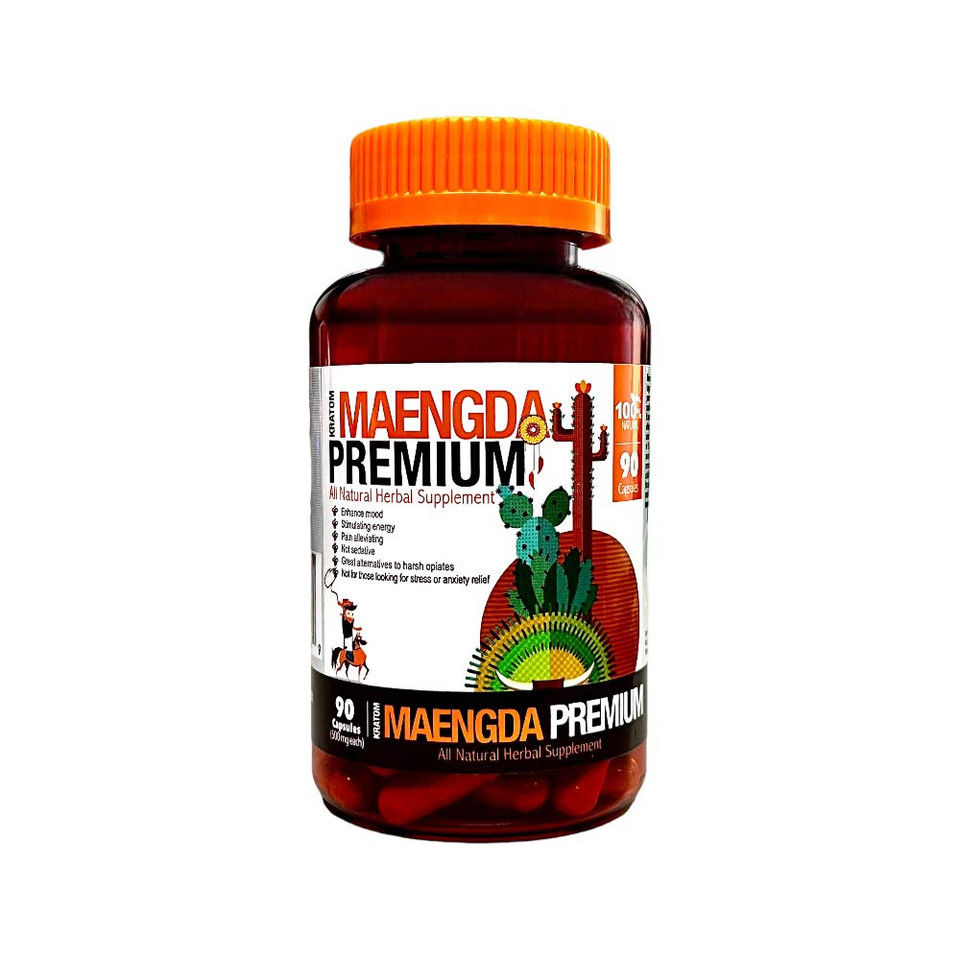Thumbnail: Bumble Bee Kratom Capsules Maengda Premium