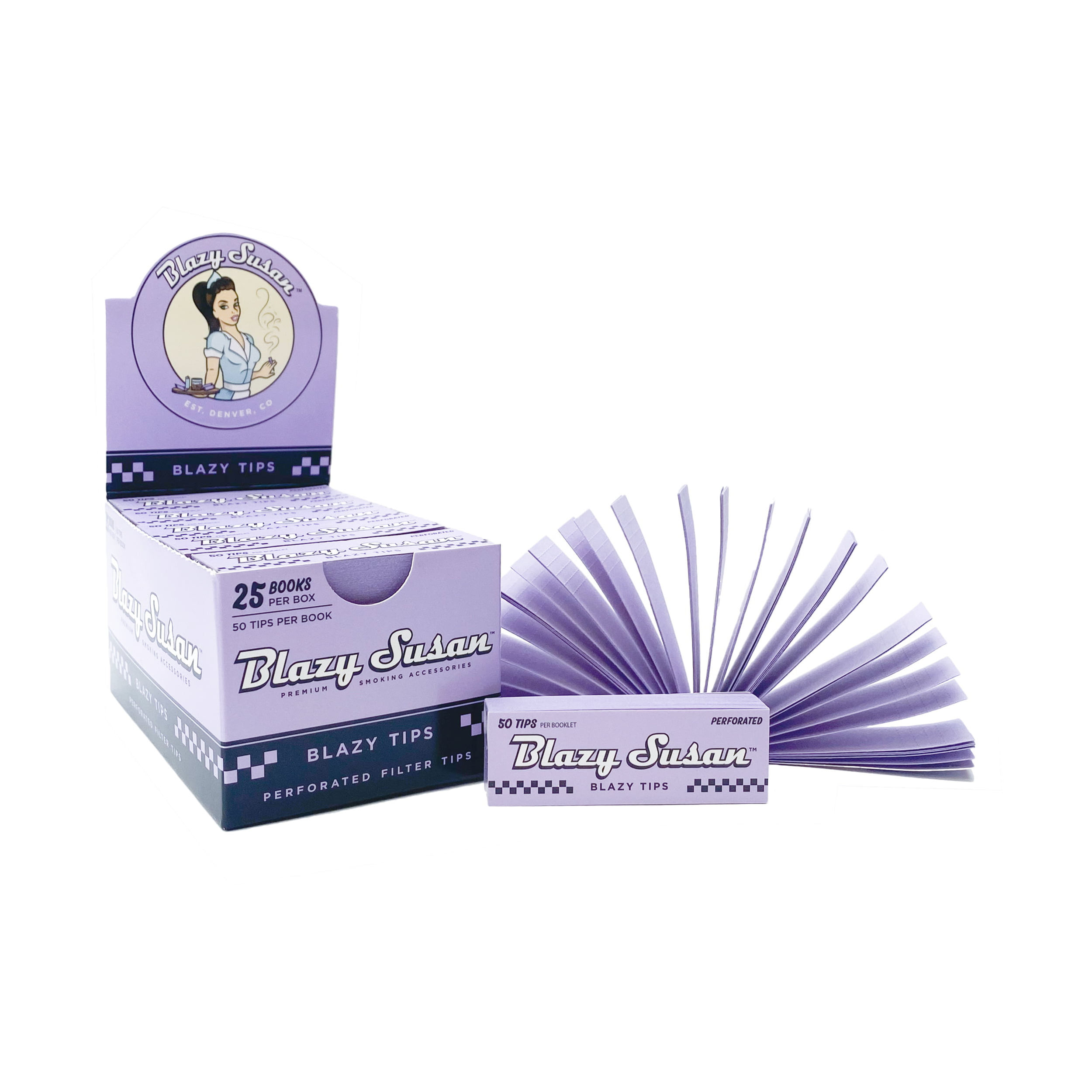 Blazy Susan Purple Blazy Tips (25pk)