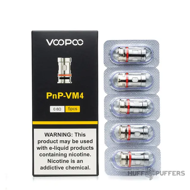 Voopoo PnP VM4 Coils Replacement 5PCS