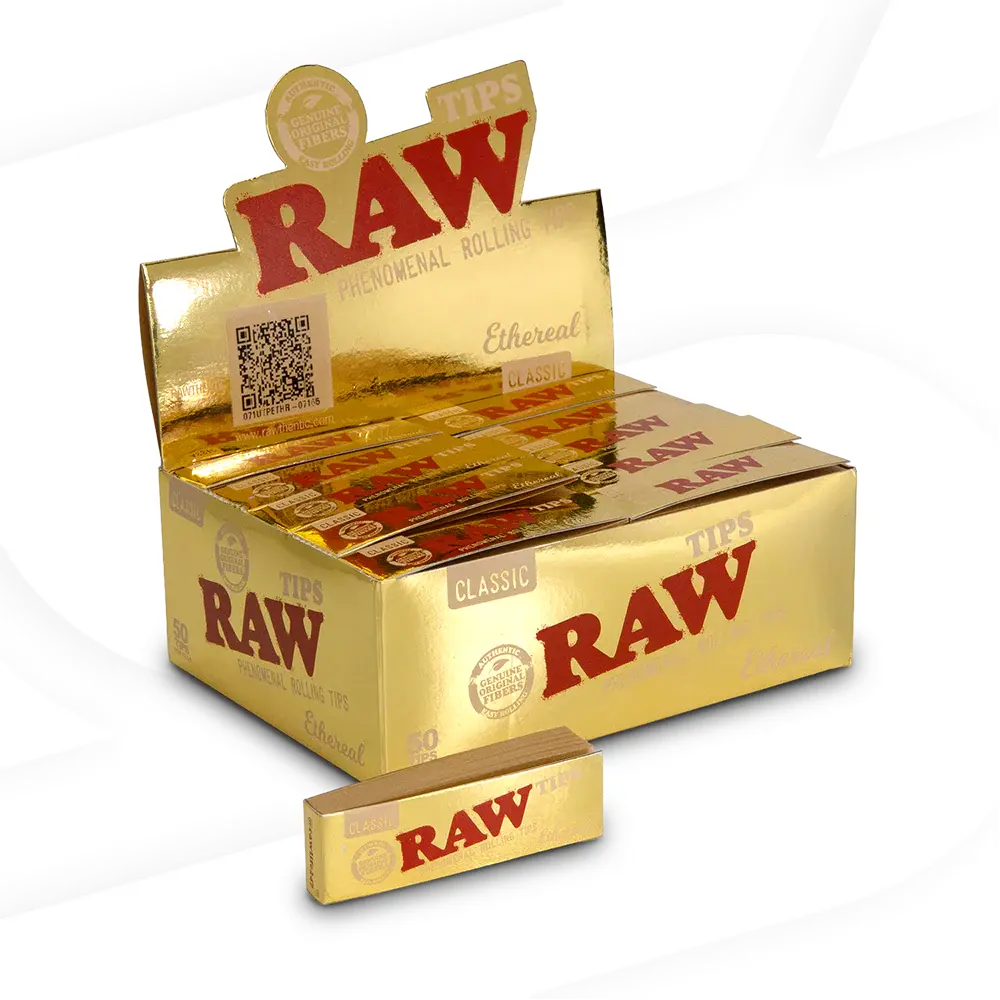RAW Ethereal Rolling Tips (50ct x 50pk Display)