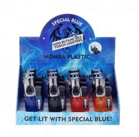 Special Blue Momba Plastic Torch Display (12ct)
