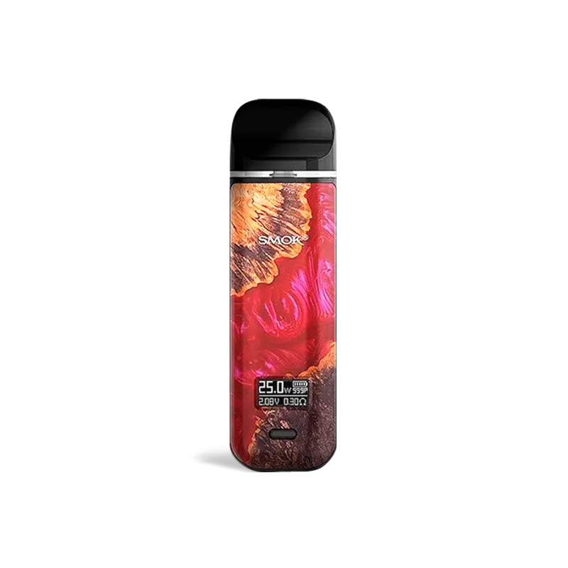 SMOK Novo X Kit Red Stabilizing Wood