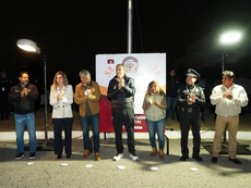 Llega Puebla Brilla a Jardines de Santa Rosa; inaugura Pepe Chedraui 201 luminarias Led