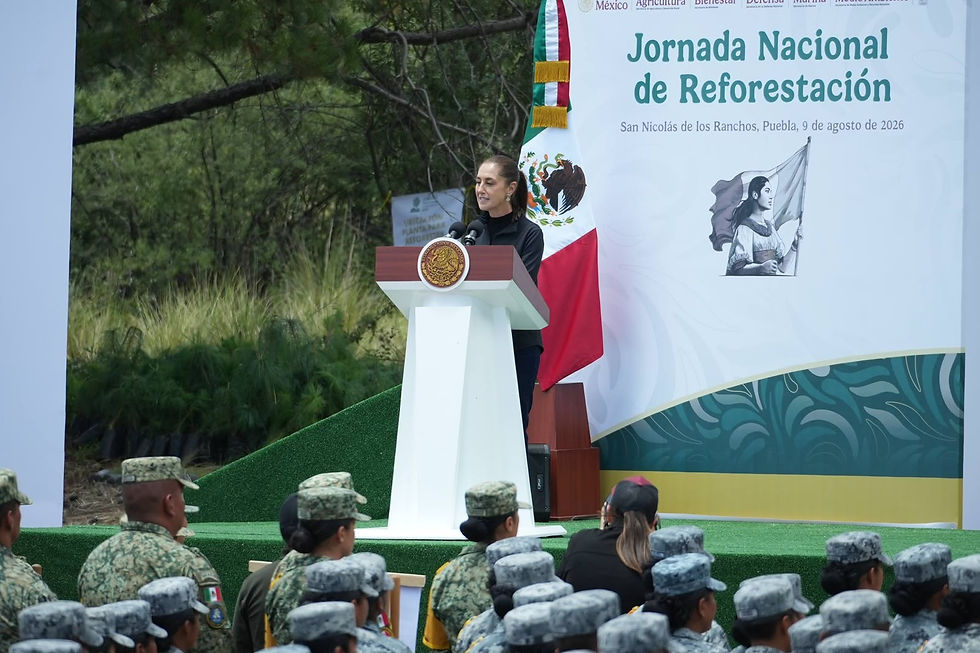 Suma Pepe Chedraui esfuerzos con Claudia Sheinbaum y Alejandro Armenta en la Jornada Nacional de Reforestación