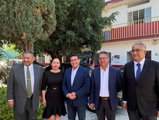 Realiza Pavel Gaspar trabajo de territorio en la Mixteca