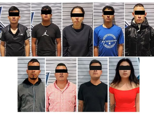 FUERZAS DE SEGURIDAD DEBILITAN A GRUPO DELICTIVO CON DETENCIÓN DE NUEVE INTEGRANTES