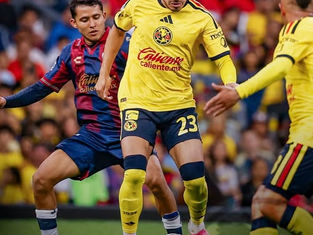 Fin del partido en el Atlante vs. América.