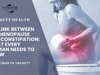 The Link Between Perimenopause and Constipation: What Every Woman Needs to Know