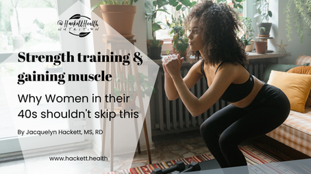 Strength Training & Gaining Muscle: Why Women in Their 40s Shouldn’t Skip It