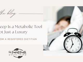 Sleep Is a Metabolic Tool Not Just a Luxury