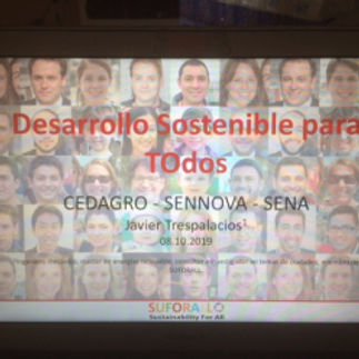 Suforall; Javier Trespalacios, Développement durable