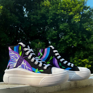 Custom Hand Painted Shoes