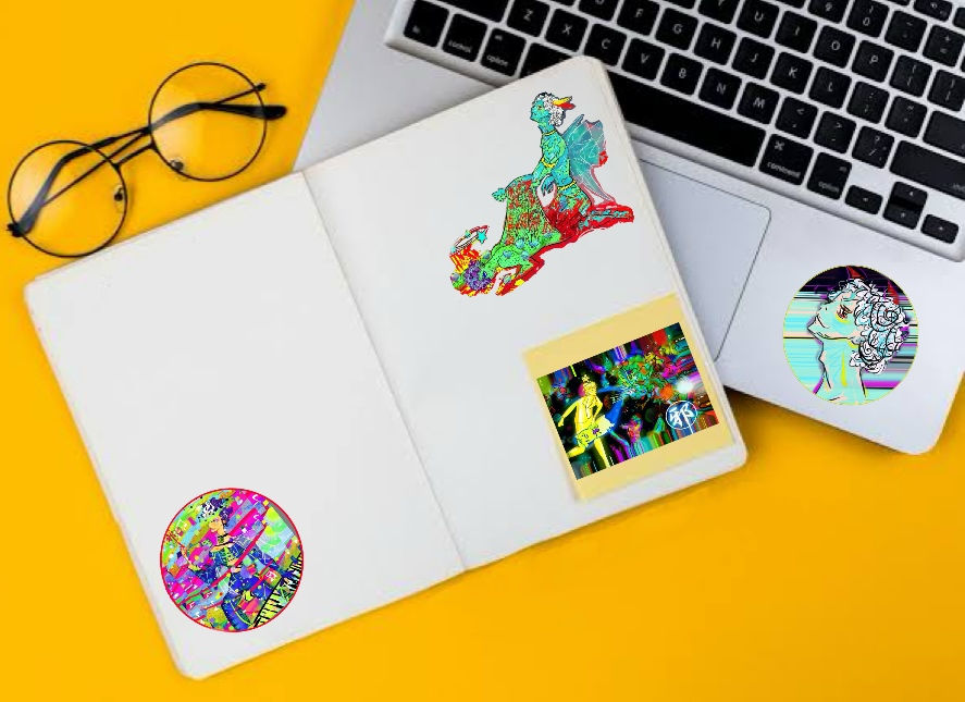 Thumbnail: The Art Scientist Artworks Mix STICKERS