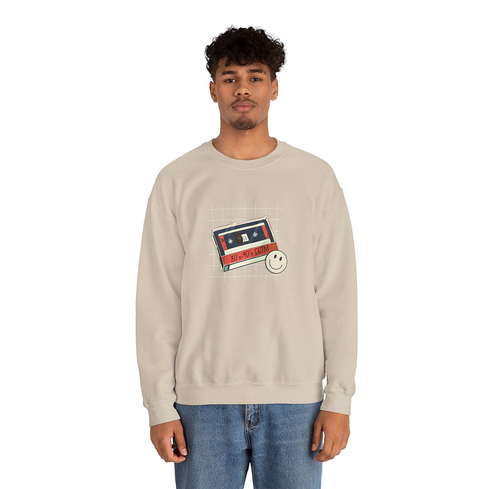 Thumbnail: MixTape of Christian Contempory Music - Unisex Heavy Blend™ Crewneck Sweatshirt
