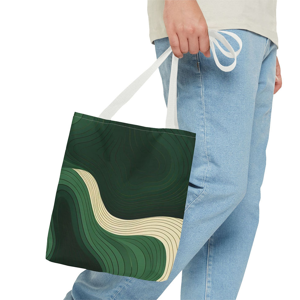 Thumbnail: Wavey - Tote Bag (AOP)