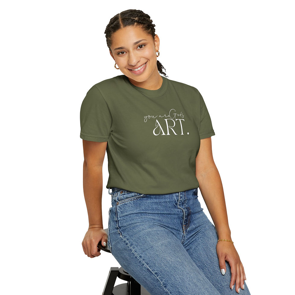 Thumbnail: You Are God's Art Unisex T-shirt, Inspirational Tee