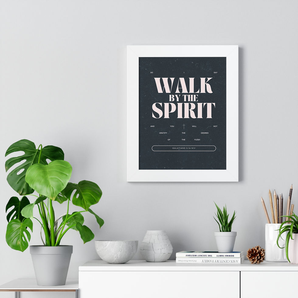 Thumbnail: Walk By The Spirit Poster