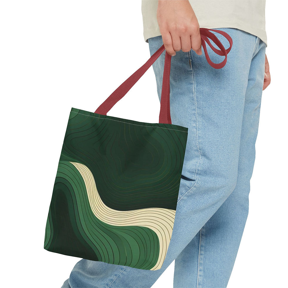 Thumbnail: Wavey - Tote Bag (AOP)