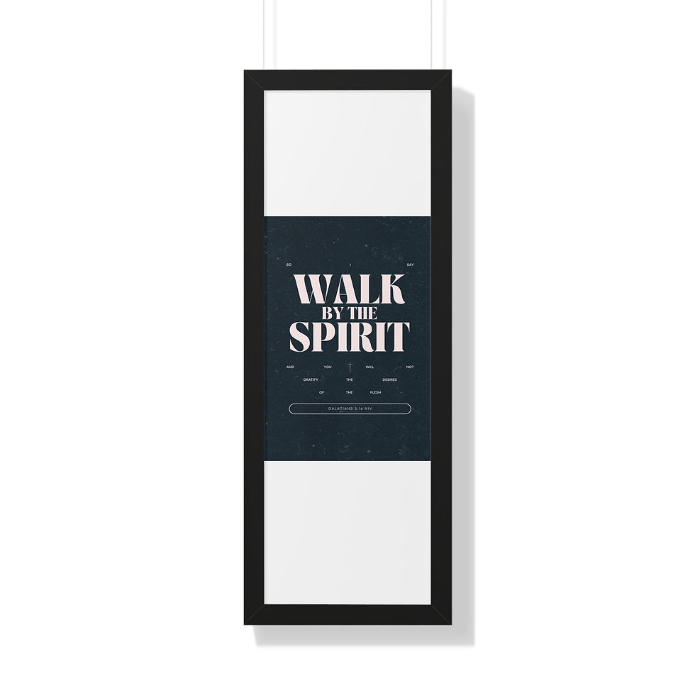 Thumbnail: Walk By The Spirit Poster