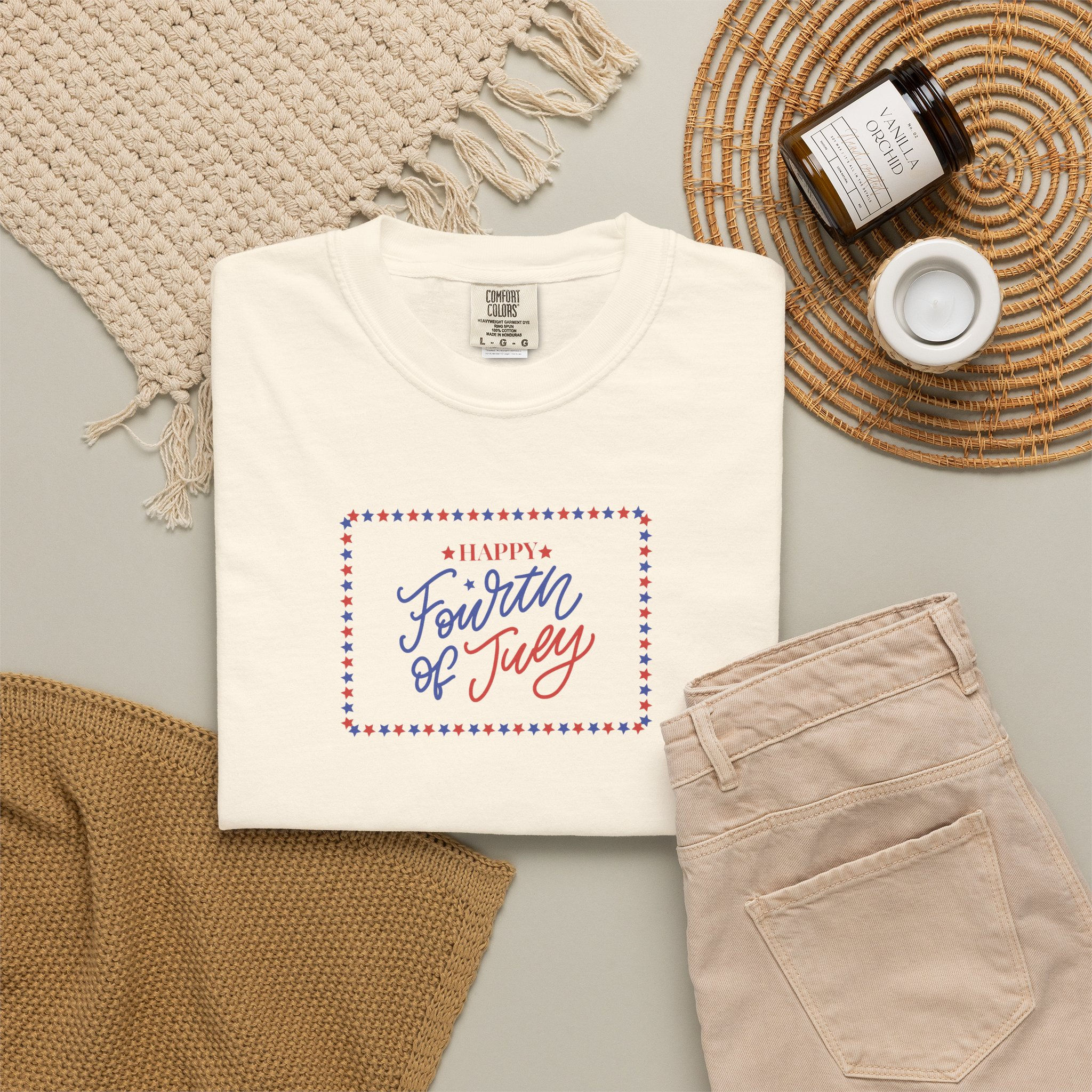 Fourth of July Patriotic Graphic Tee