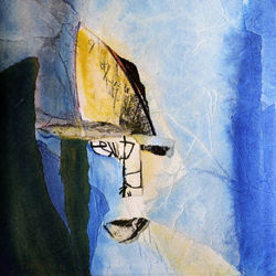 33x33cm -Tecnica mista su carta