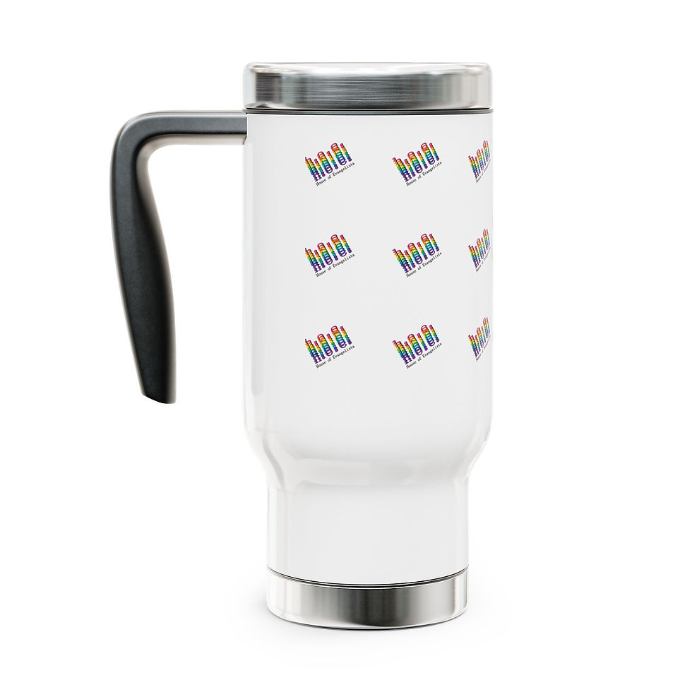 Thumbnail: H.o.e trippy logo 14oz Stainless Steel Insulated Tumbler