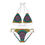Thumbnail: Life's a Trip Strappy Bikini Set (AOP)