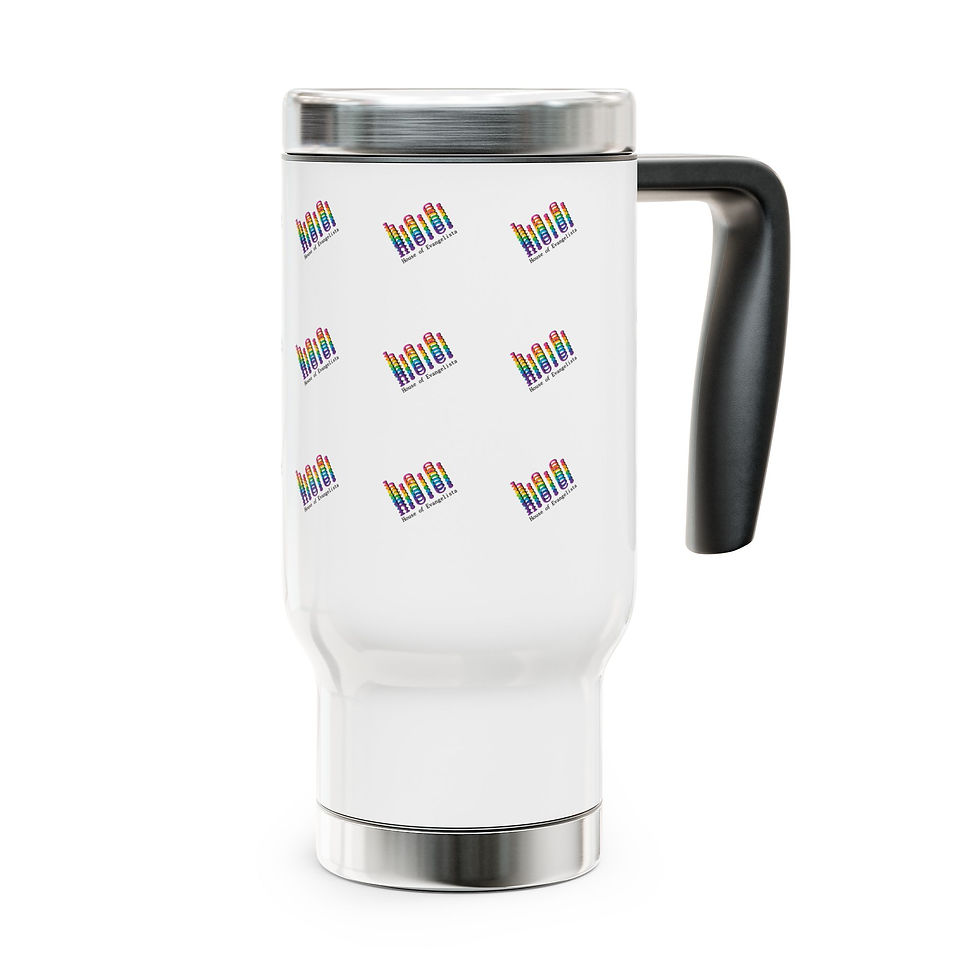 Thumbnail: H.o.e trippy logo 14oz Stainless Steel Insulated Tumbler