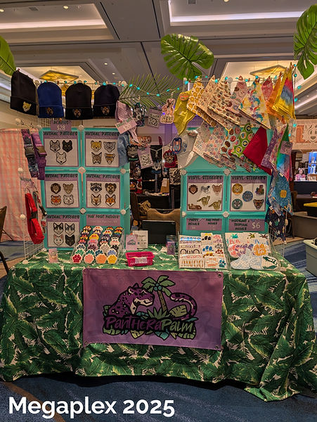 Table set up for Megaplex 2025