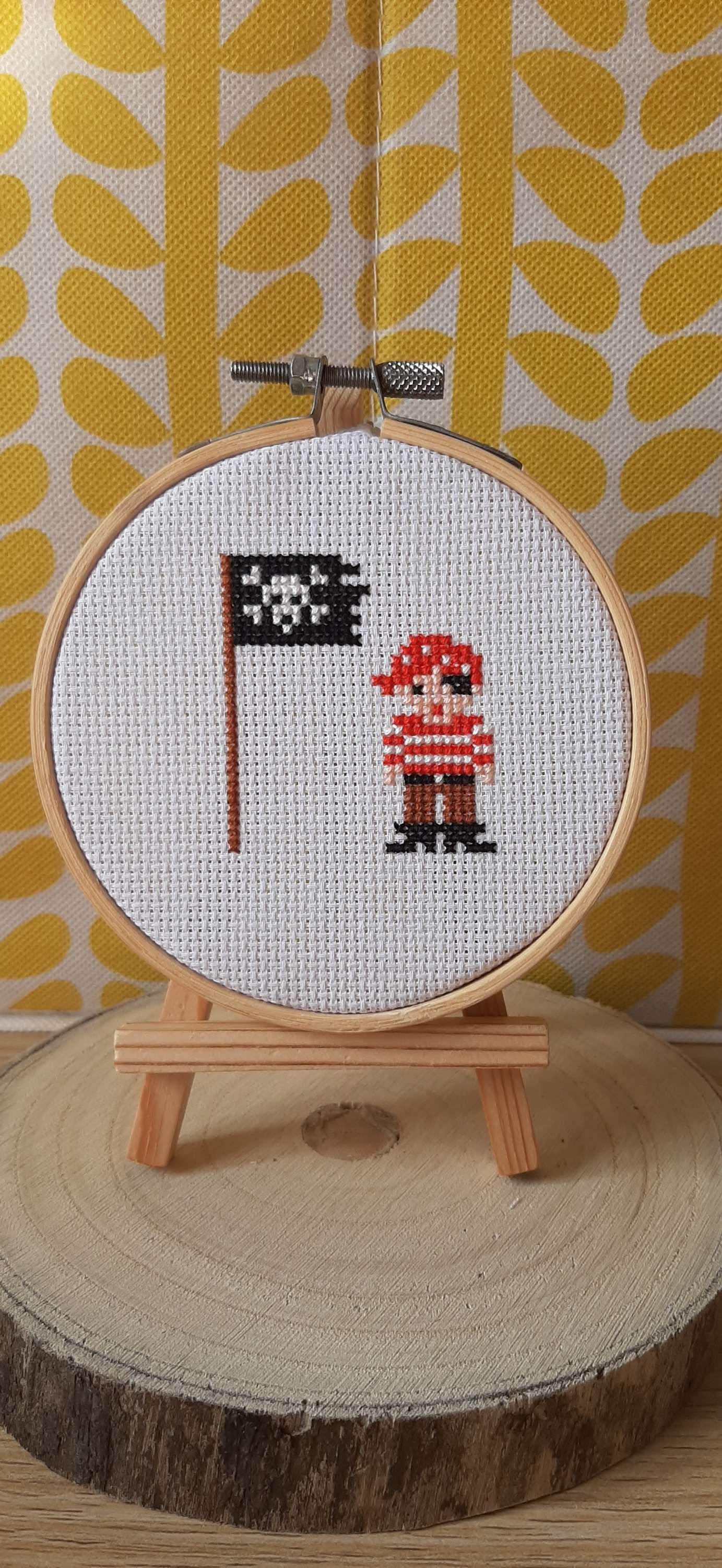 Percy Pirate Cross Stitch Kit