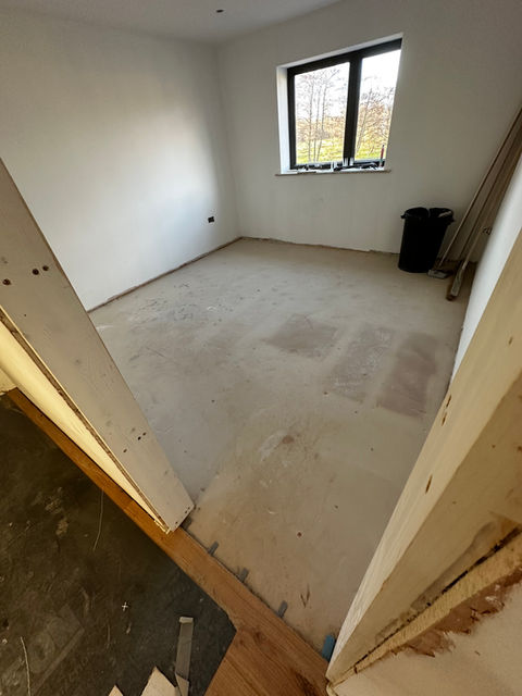 Carpentry work in progress