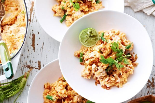 thai chicken risotto