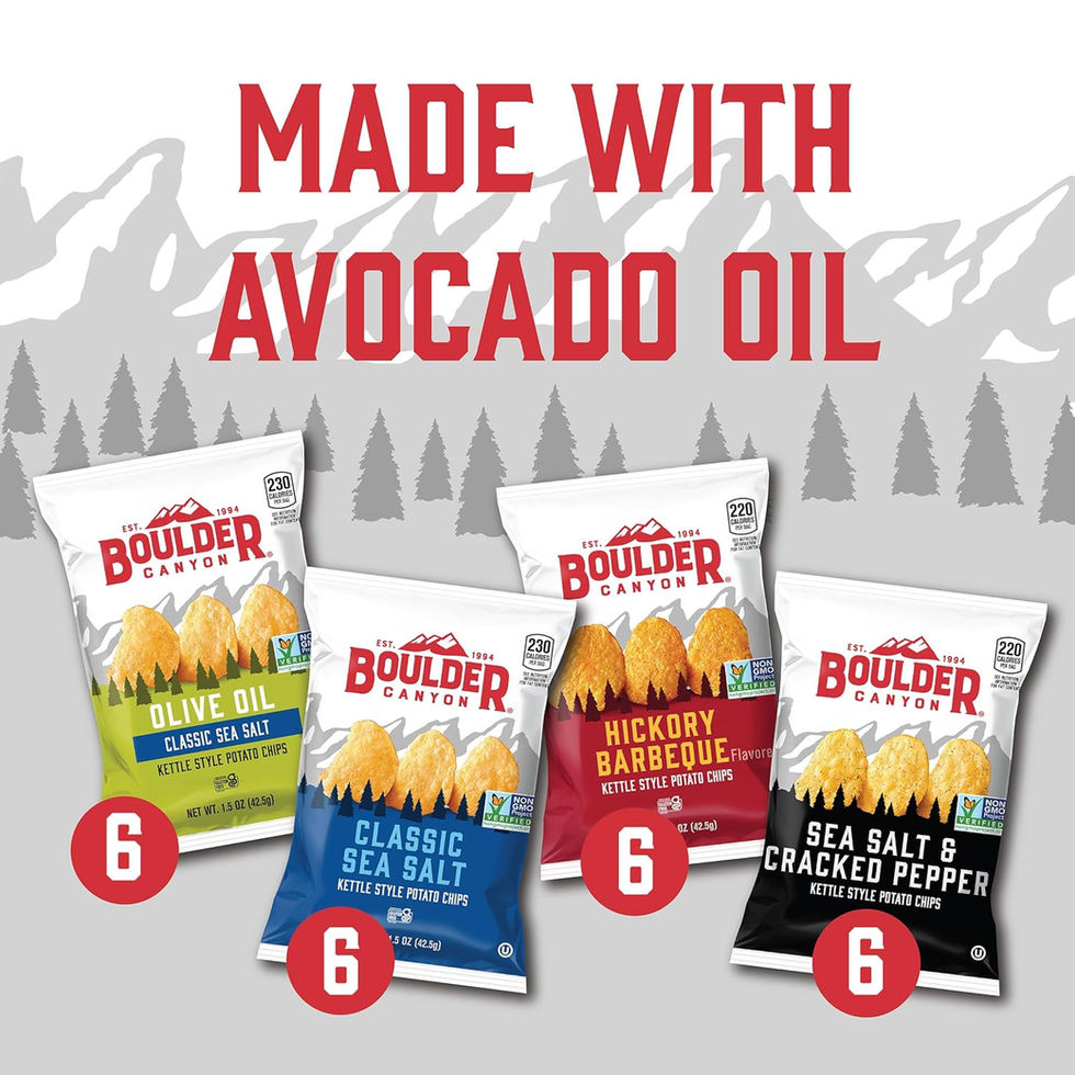 Gluten-Free Non-GMO Kettle Chips Assorted Flavors Bulk Wholesale