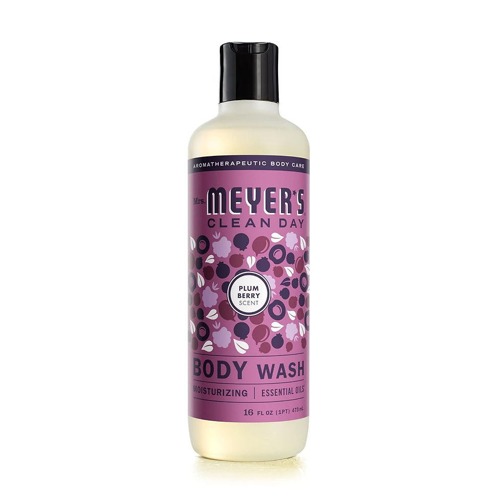 MRS. MEYER'S CLEAN DAY Body Wash Plum Berry 16 Fl Oz Front View